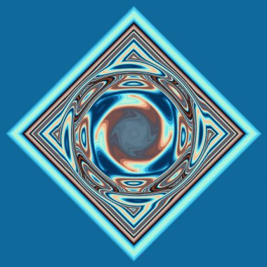 Yıldız patlaması ile renkli soyut arkaplan