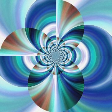 Soyut fraktal arka plan. 3B görüntüleme. 