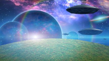 soyut renkli alan kavramı arkaplan görüntüsü 