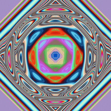 Yıldız patlaması ile renkli soyut arkaplan