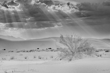 Arkadaki dağlarda güzel bir manzara.