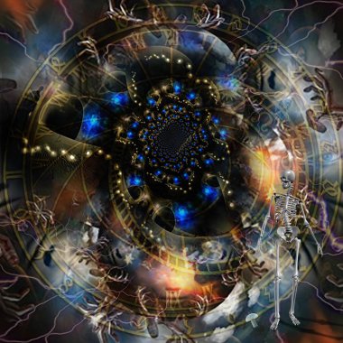 yaratıcı grafik tasarımı için soyut fraktal arkaplan oluşturuldu