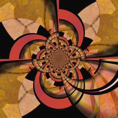 Fütürist desenli soyut arkaplan 