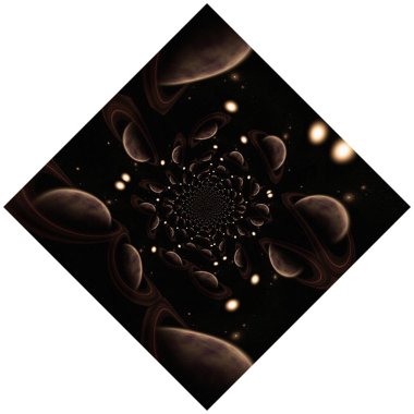 soyut fraktal arkaplan, yaratıcı tasarım