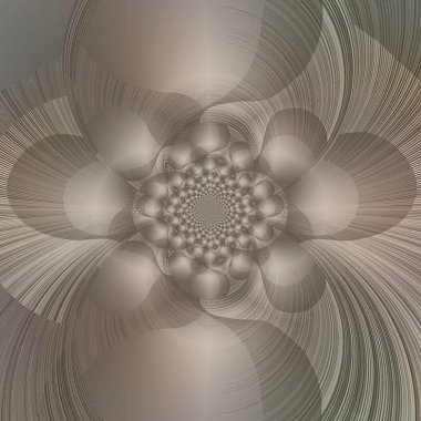 Soyut fraktal arka plan. 3B görüntüleme