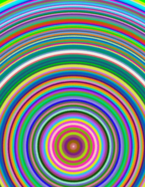 Abstrakcyjne Tło Kolorowymi Kręgami — Zdjęcie stockowe