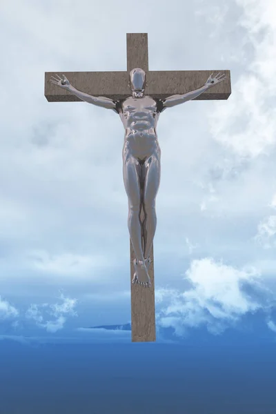 Crucifixion Concept Faith — Zdjęcie stockowe