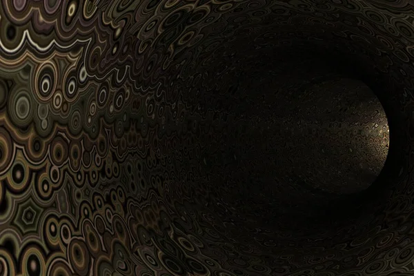 Абстрактный Шаблон Туннеля Рендеринг — стоковое фото
