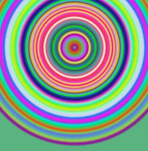 Abstrakcyjne Tło Kolorowymi Kręgami — Zdjęcie stockowe