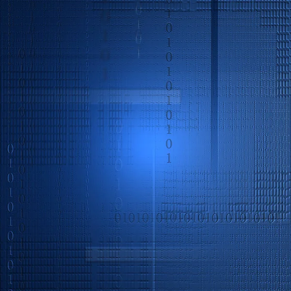 Abstract Background Binary Code — Stock Photo, Image