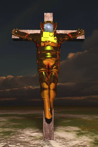 Crucifixion Concept Faith — Stockfoto