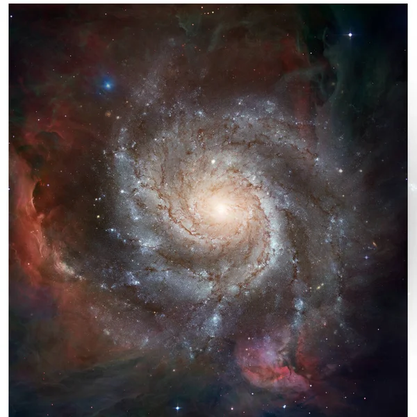 Beautiful Galaxy Outer Space Elements Image Furnished Nasa —  Fotos de Stock