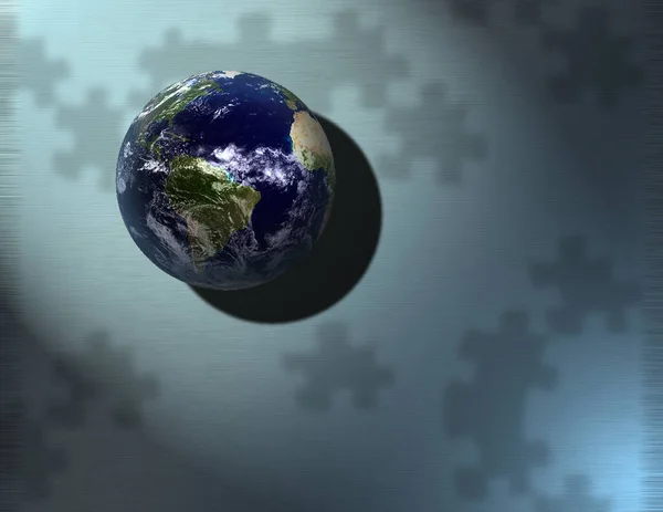 Globe Earth Illustration — Foto Stock