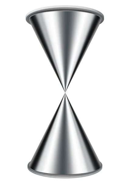 Rendering Abstract Background Hourglass — Stock Photo, Image
