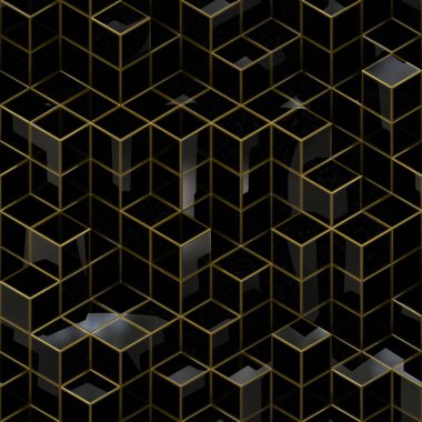 Üçgenli soyut geometrik desen. vektör illüstrasyonu