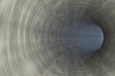 Soyut tünel tasarımı. 3d oluşturma.