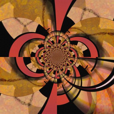 Fütürist desenli soyut arkaplan 