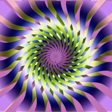 Yıldız patlaması ile renkli soyut arkaplan