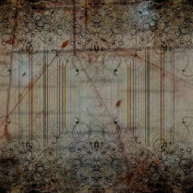 Soyut fraktal arkaplan. bilgisayar dijital çizimi.