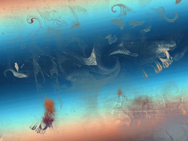 Metin için alanı olan soyut renkli arkaplan