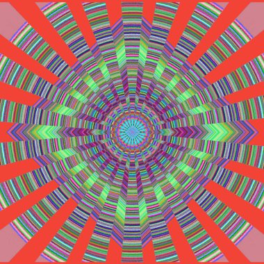 Yıldız patlaması ile renkli soyut arkaplan