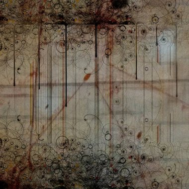 Soyut fraktal arkaplan. bilgisayar dijital çizimi.