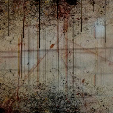 Soyut fraktal arkaplan. bilgisayar dijital çizimi.