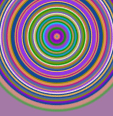 Renkli dairelere sahip soyut arkaplan 