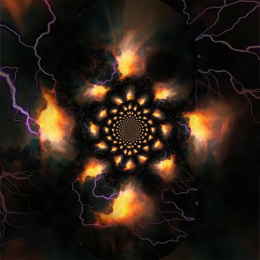 güzel soyut yaratıcı arka plan tasarımı, hayal gücü deseni.