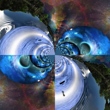 soyut desen, web tasarımı için dijital illüstrasyon arka planı