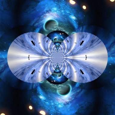 soyut renkli fraktal arkaplan 