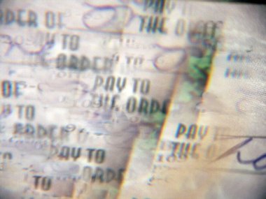 Çek. Soyut tasarım. 3d oluşturma.