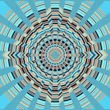 Yıldız patlaması ile renkli soyut arkaplan