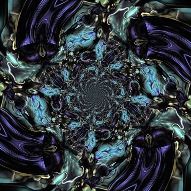 Modern soyut renk sürrealistik illüstrasyon