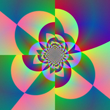 dijital soyut fraktal arkaplan