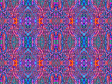 Soyut kaleydoskopik desen. Kusursuz arkaplan.