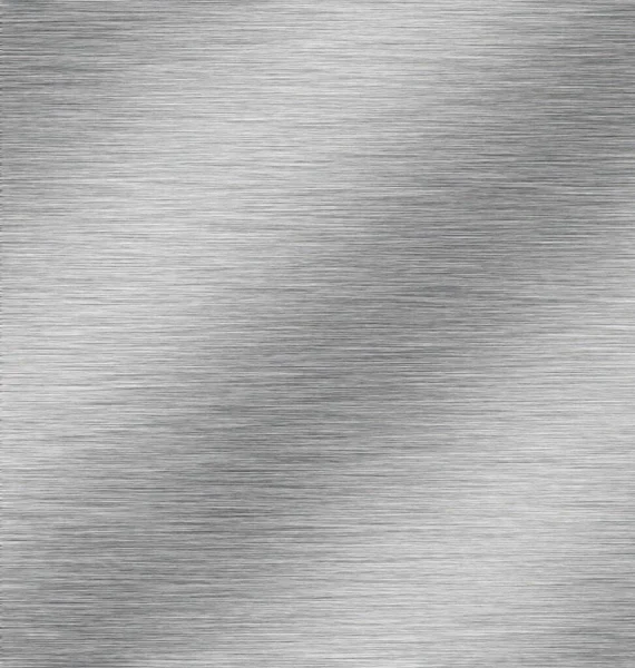 Металлическая Кисть Текстуры Серый Фон — стоковое фото
