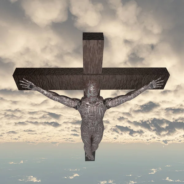 Crucifixion Concept Faith — Stock Fotó