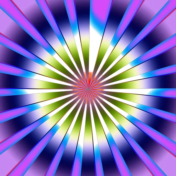 Colorful Abstract Background Starburst — Fotografia de Stock