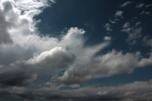 Bild Moln Blå Himmel — Stockfoto