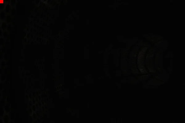 Túnel Metálico Abstracto Renderização — Fotografia de Stock