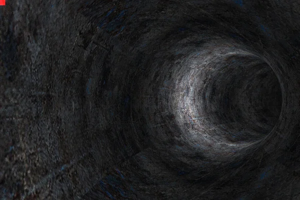 Абстрактный Выветрившийся Туннель Рендеринг — стоковое фото