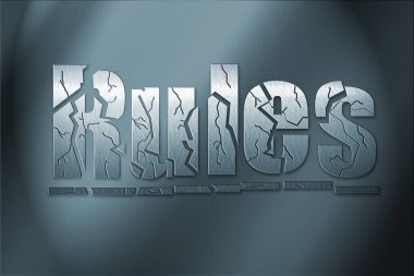 Metin kurallı soyut renk arkaplanı 