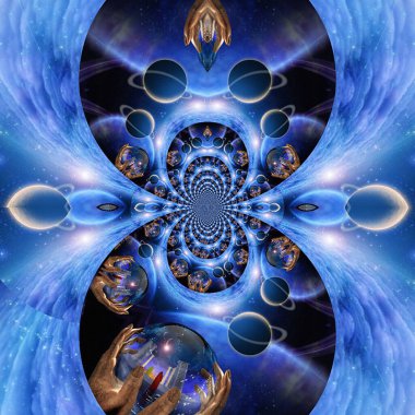 soyut arkaplan, grafik dokusu, 3d sanat