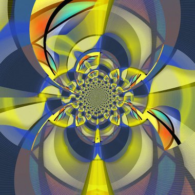 abstract digital pattern, beautiful background, illustration