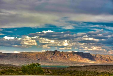 Dağ manzarası. Güzel doğa manzarası.