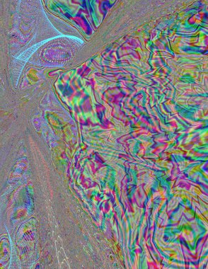 Renkli desenli soyut arkaplan 