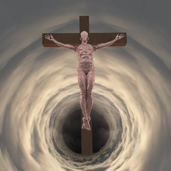 Crucifixion Concept Faith — 图库照片