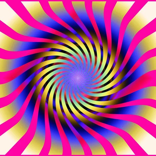 Fundo Abstrato Colorido Com Starburst — Fotografia de Stock