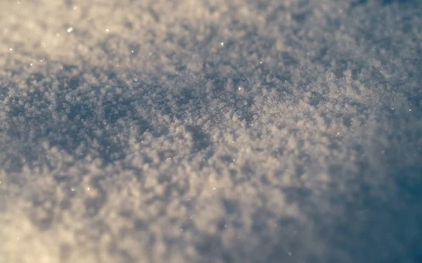 Die Textur Des Schnees Funkelnder Schnee Der Sonne — Stockfoto